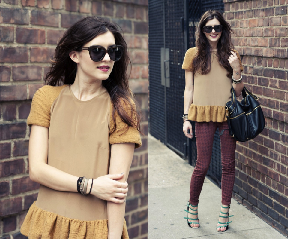 Mode, Lookbook, Outifts, Peplum